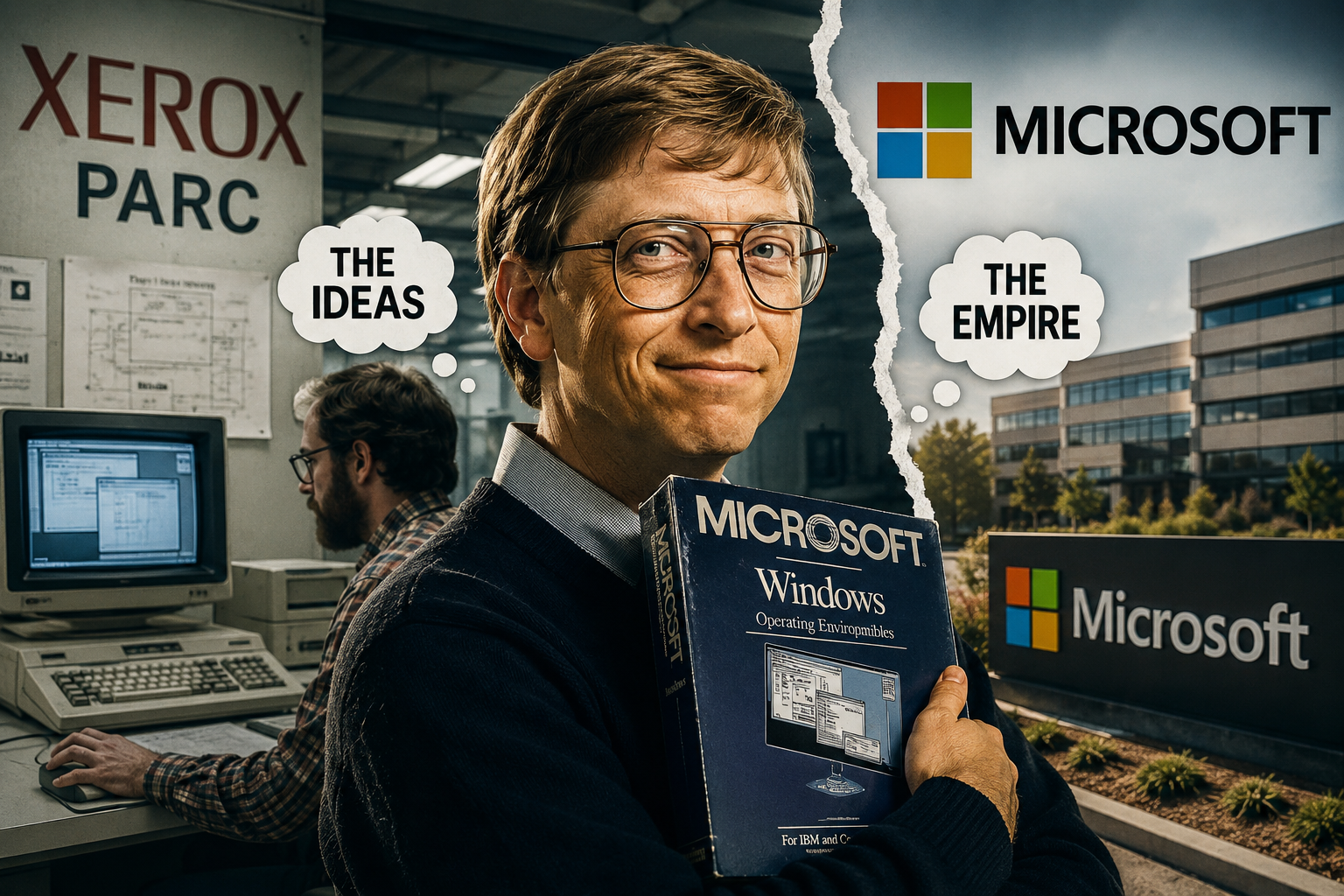 bill gate stilling xerox idea