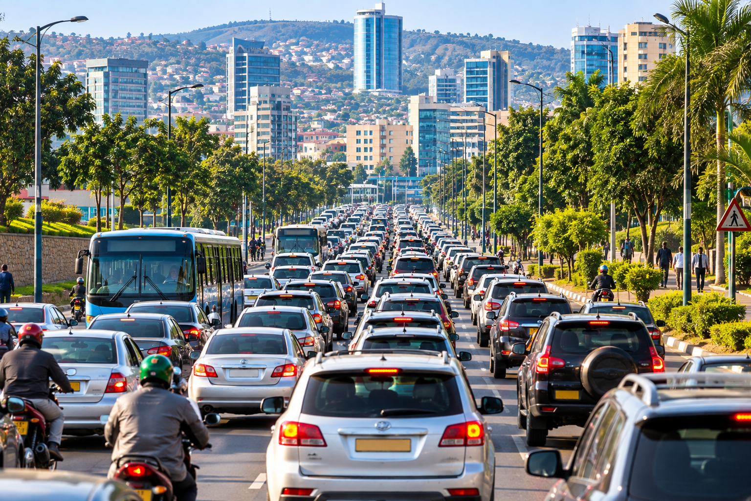 embouteillage kigali